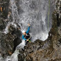 Canyoning near Snowdon square