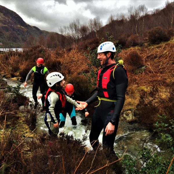 Snowdonia Gorge walking for children Snowdonia Gorge walking for children
