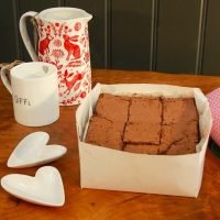 Chocolate brownie box north wales
