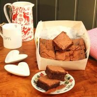 Chocolate brownie box snowdonia