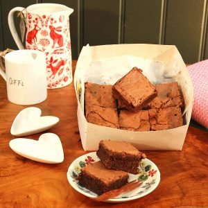 Chocolate brownie box snowdonia