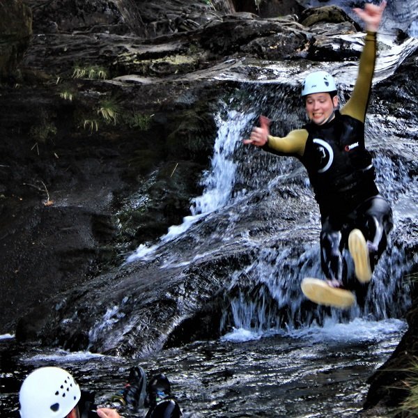 Gorge walking watkin path waterfalls Gorge walking watkin path waterfalls