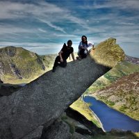 Guided climb of Tryfan north ridge