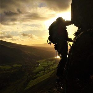 Guided mountaineering north wales