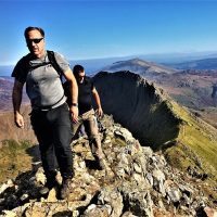 Guided scrambling Crib Goch