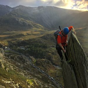 Guided scrambling snowdonia
