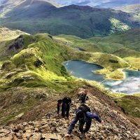 Guided Snowdonia scrambles