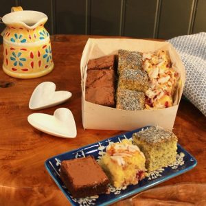 mixed cake box snowdonia