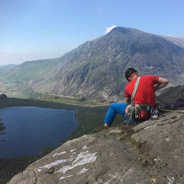 Rock climbing in Snowdonia Rock climbing in Snowdonia